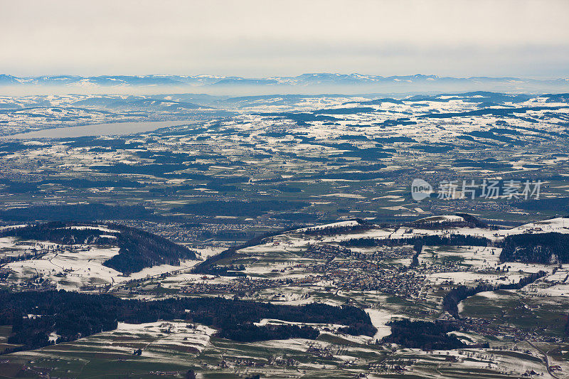 Rigi Kulm的Luzern视图